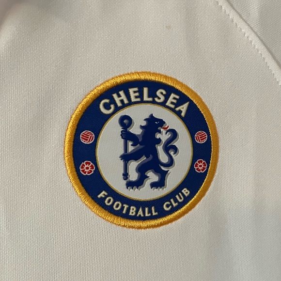 EUC Nike Women’s Chelsea Jersey Kit Polo Top Sz S Drifit - Picture 8 of 9
